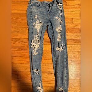 American Eagle Outfitters distressed Blue  Jeans